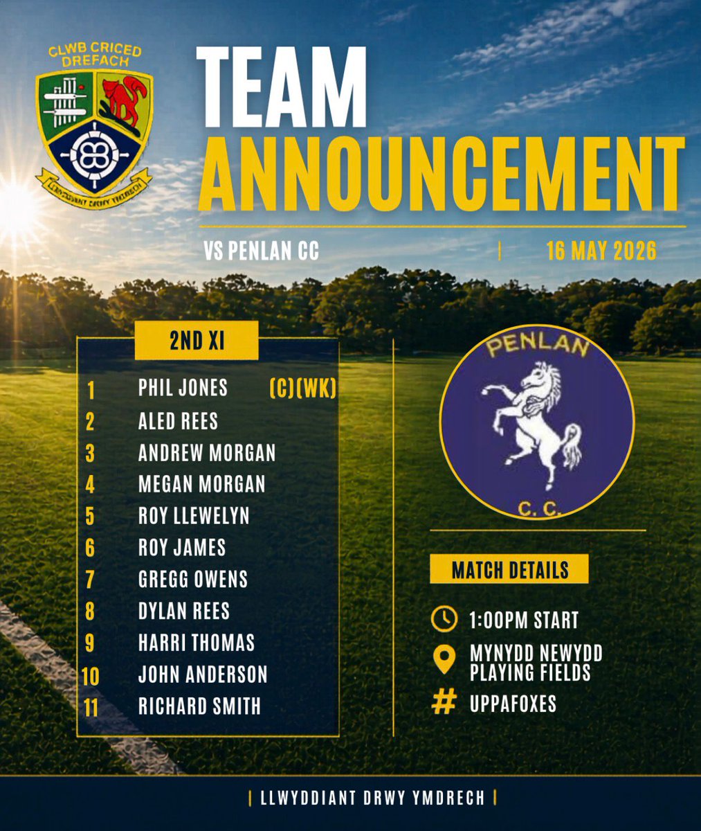 Drefach Cricket Club tweet media