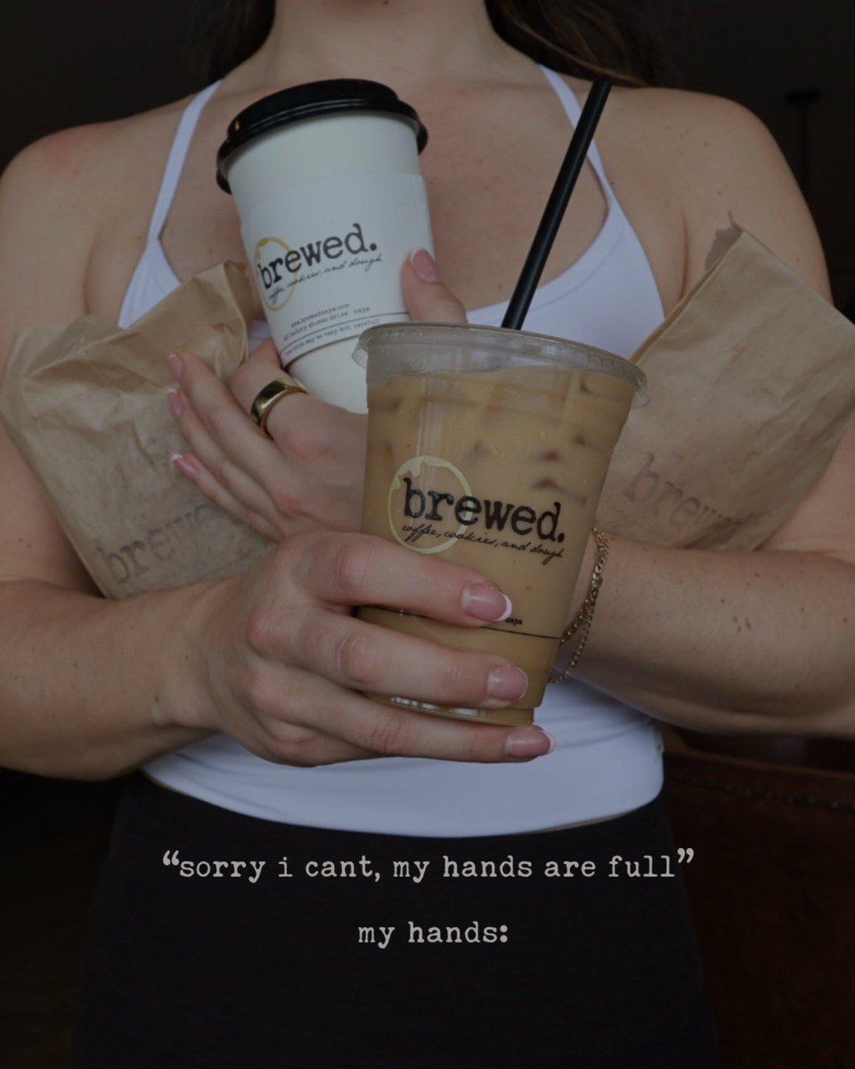 OriginalNFV's tweet photo. RP #brewed.
Open today in #Napa until 7pm, #AmericanCanyon until 6pm! Stop by or drive through 💛
#brewednapa #brewed #napa #cookies #coffee #localcoffeeshop #NapaOutlets . https://t.co/nz5neB8Mtt