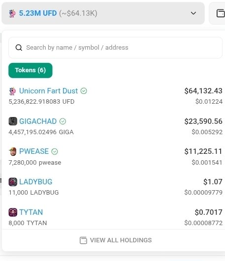 MrUFDwithNoSol's tweet photo. 5.2 million $UFD? Jesus christ it is Jason Bourne.

Welcome $GIGA / $PWEASE WHALE CONVERTED TO NARWHAL. https://t.co/p5kOZ68MkG