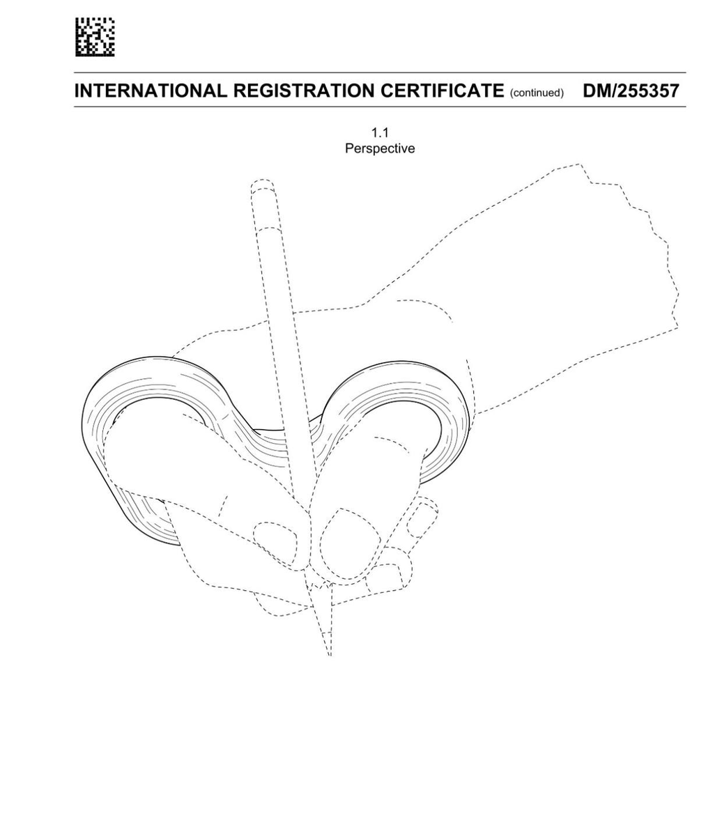 Lambda_Sector's tweet photo. I am pleased to have aided our client in securing issuance of HAGUE Registration DM 255357.  This international design registration relates to an ergonomic grip for a writing instrument.  Congratulations to the inventors, William Harris, Matt Alexander, and Steve Chihos and the team at the Kynesius Corporation. #ip #invention #technology