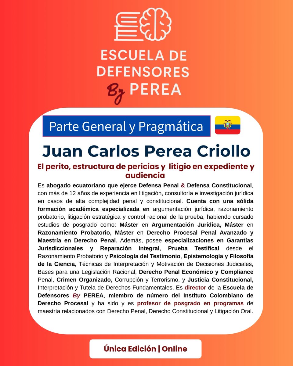 Juan Carlos Perea Criollo ⚖️ | Coach Jurídico tweet media