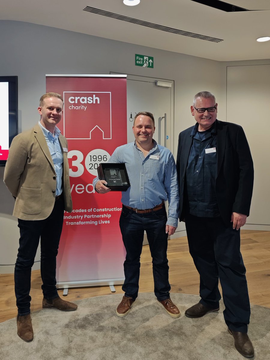 Innova_Care's tweet photo. We had a fantastic evening at the CRASH Spring Reception on Tuesday, celebrating 30 years of incredible impact and collaboration across the construction and care sectors.

A huge thank you to the CRASH team for such a brilliant event! https://t.co/RTW9RzK6bq