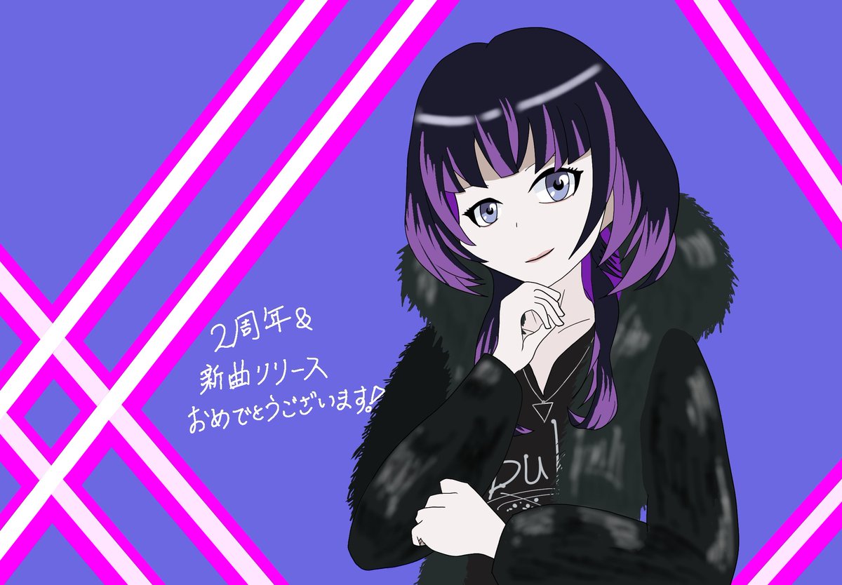 Ibuki2周年 #Ibuki_Art Ibukiさんデビュー2周年おめでとうございます