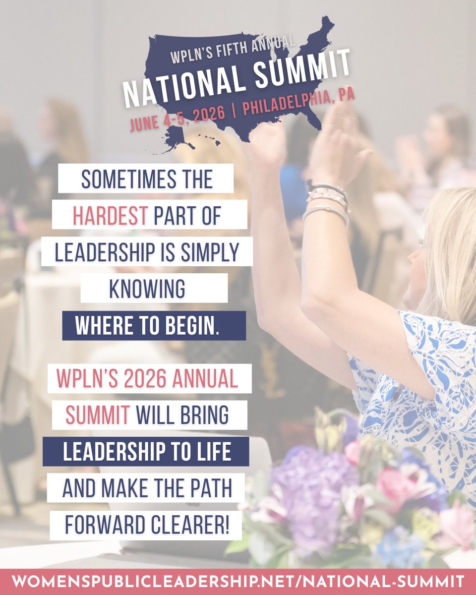 Women's Public Leadership Network tweet media