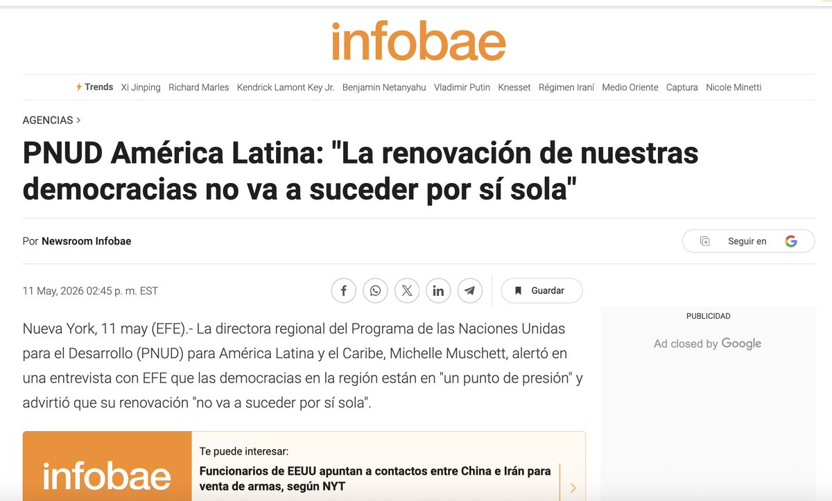 PNUD América Latina y el Caribe tweet media