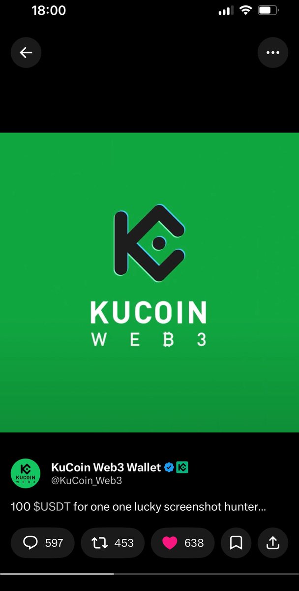 NATALIDYOR's tweet photo. @KuCoin_Web3 #kuCoin_web3 
Good luck 💚🤞

0x8cde6AF98D57f79E545291eB59c42Ef37B3Fa0Bf https://t.co/MXr07koWpI
