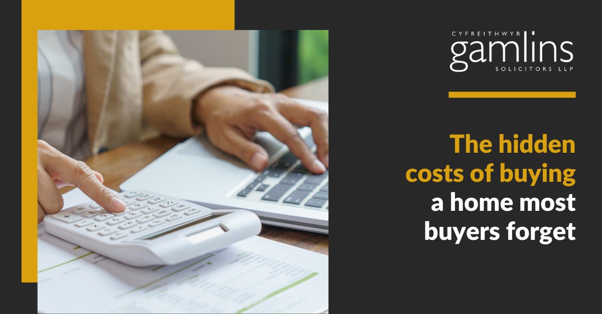 GamlinsLLP's tweet photo. The price tag on a property is just the starting point. Surveys, insurance from exchange, overlapping rent, leasehold charges – the real cost of moving is nearly always more than buyers expect. 
☎️ https://t.co/QOYaIYo95v https://t.co/1QzTEg8EQR