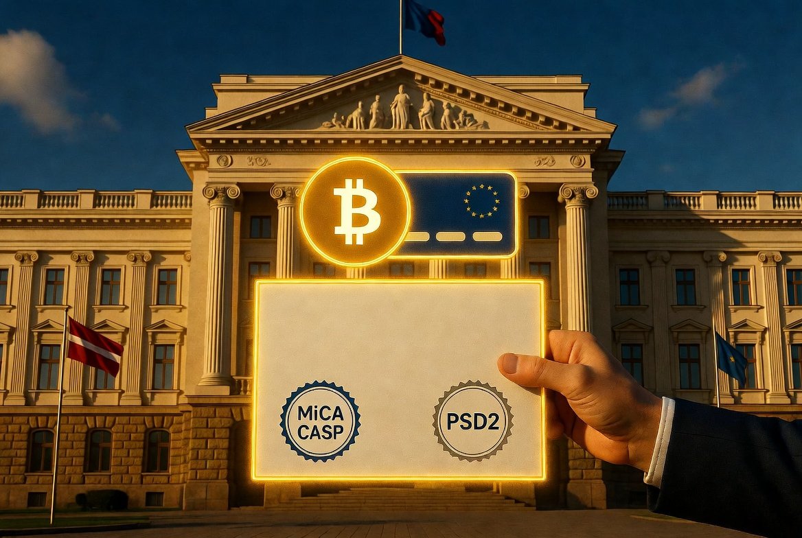 PocketRetroid's tweet photo. Latvia's central bank just issued Paybis the first dual MiCA CASP + PSD2 payment institution license in the country.
A major milestone for crypto-payment integration in the EU.
#MiCA #Paybis #Latvia https://t.co/ujw8Qi4OnU