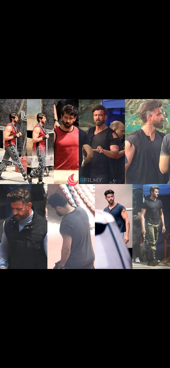 Filmyanu's tweet photo. #HrithikRoshan (KABIR) 😎 Official LEAKED LOOK Photos ⚠️ From #ALPHA Shoot On Sets In 2024-25💥

#HRX Full Fledge Raw &amp; Real Look Reveal Pics In #YRFSpyUniverse Next Mission On 10 July 2026 💯

Clear Images &amp; Pictures⚡️After Completing CLIMAX w/ #AliaBhatt- #Sharvari &amp; #BobbyDeol https://t.co/1YVXMRjci2