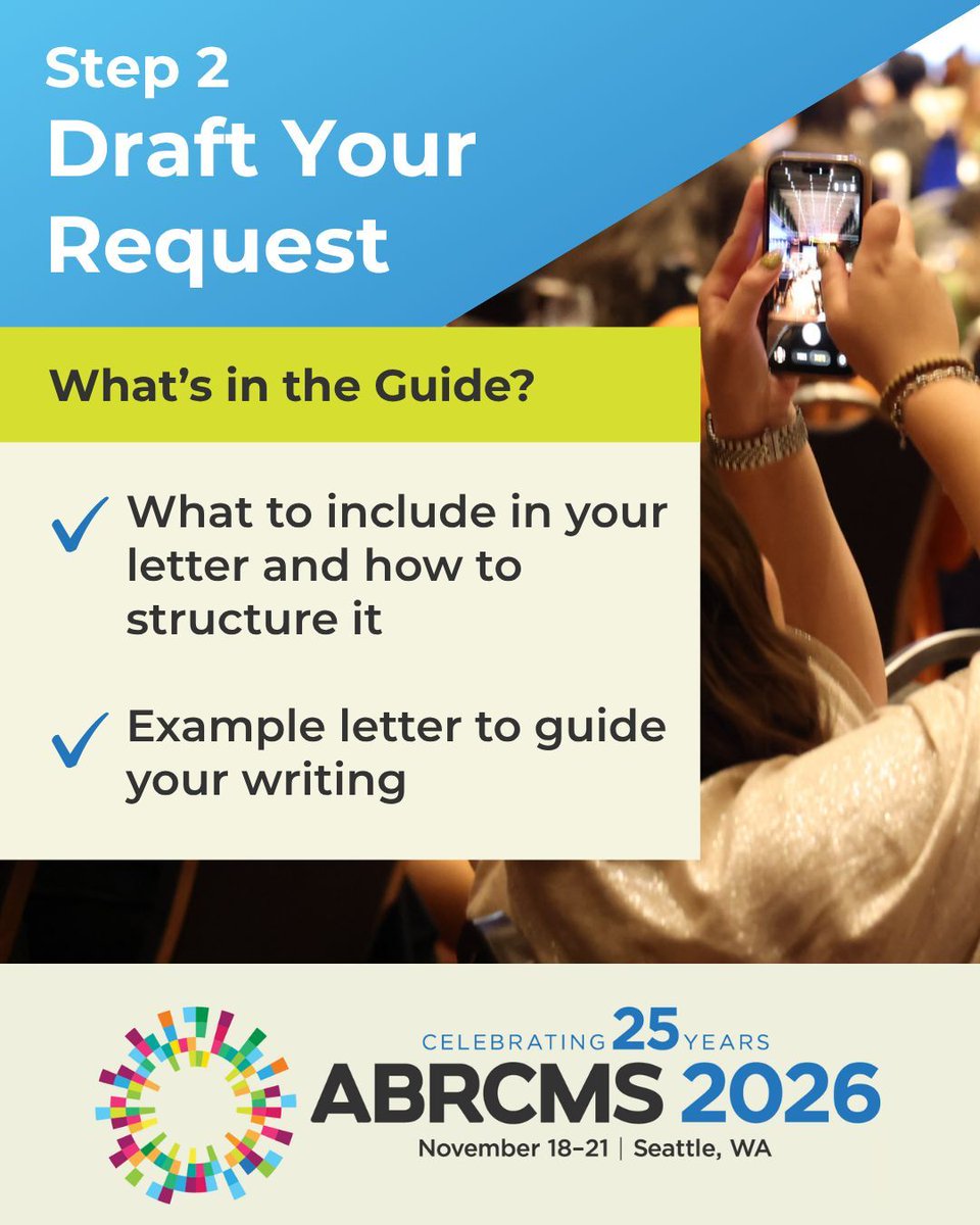 ABRCMS tweet media