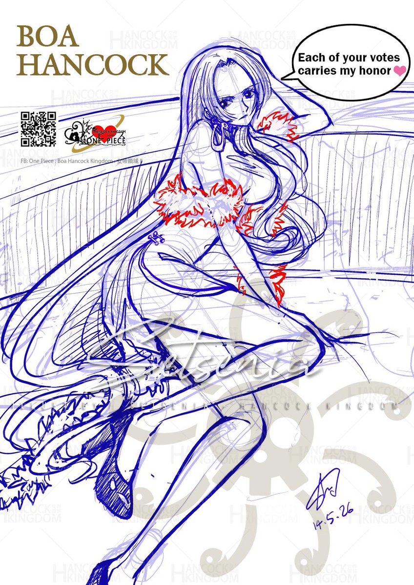 女帝のサソリ💜 ハンコック tweet media