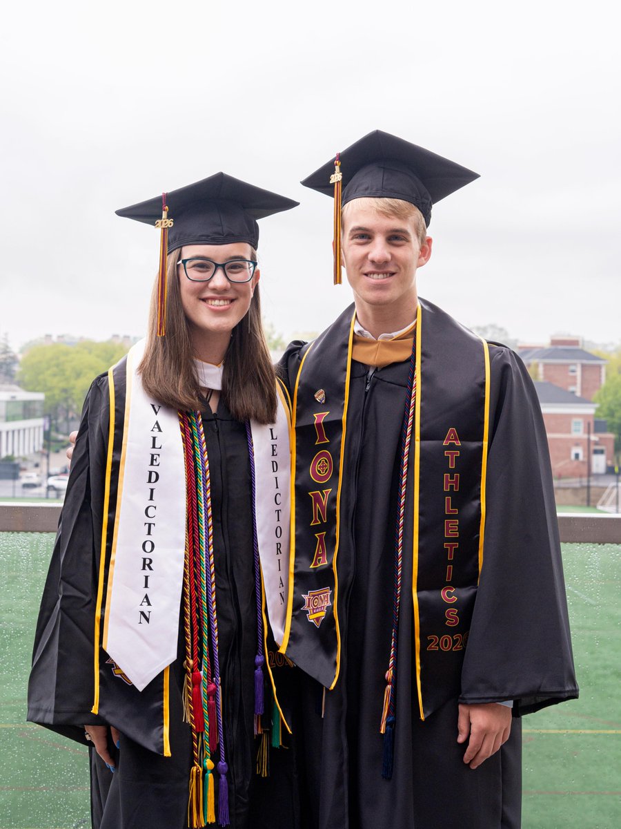 ionauniversity's tweet photo. Twins Elizabeth &amp; Dylan Riccio ’26 are reflecting on their time at Iona: a shared journey shaped by family tradition and real-world experiences.

Each sibling carved their own path—Dylan as a member of @IonaSwimming, and Elizabeth as a media student for @IonaAthletics. https://t.co/DR2RIvbGUl