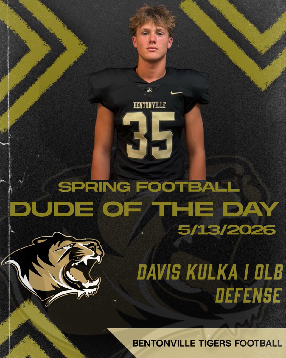Bentonville Football tweet media
