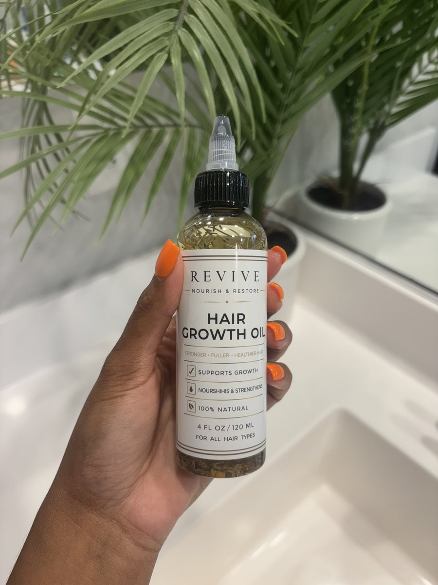 ashleyj9358's tweet photo. I created my own products to fix my hair issues. I was very careful with the ingredients.

Most hair supplements are packed with too many fillers, artificial dyes, gums, binders, preservatives, and cheap ingredients that do nothing for your hair. 

Most hair oils are loaded with silicones, synthetic fragrance, parabens, and petroleum too.

That’s exactly why I created Revive. I wanted clean ingredients that actually support healthy hair growth.

My hair vitamins contains ingredients like marine collagen, MSM, bamboo silica, pumpkin seed extract, saw palmetto, nettle root, and pea extract with a plant based capsule instead of all the unnecessary junk.