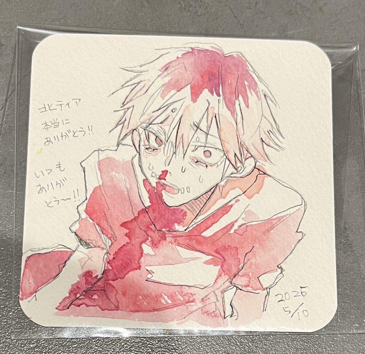 akiharadadada's tweet photo. 羊さんからジュエルアナログいただきました🙏
めちゃくちゃ可愛い〜麗しジュエル…😭
絵うますぎる～!!
本当にありがとうございます!!
フォトフレーム届くまで待機です https://t.co/5hVtzs9xdE