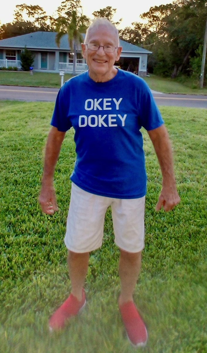 DonRadebaugh's tweet photo. Happy 96th birthday today to my dad, Harry...still looks great for all the wear and tear...love you. https://t.co/cHUtmpEesA