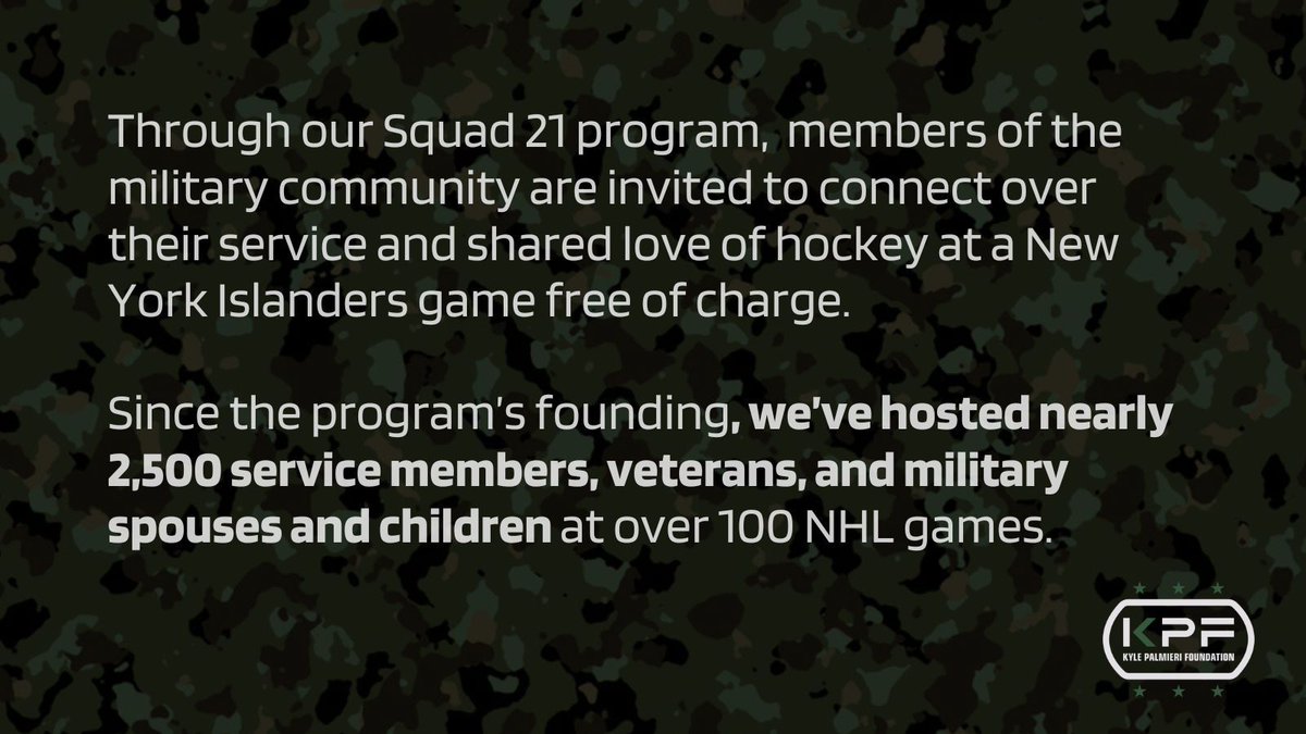 Kyle Palmieri Foundation tweet media