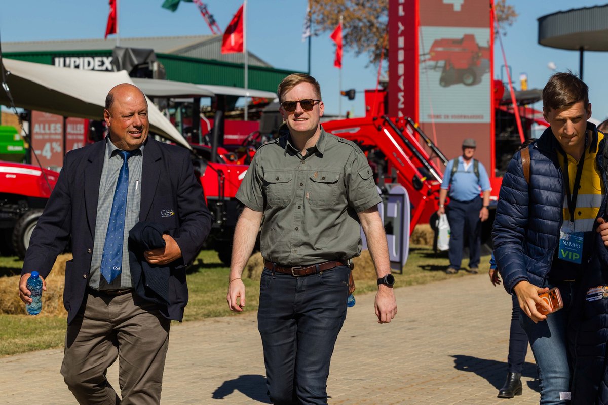 GrainSA's tweet photo. Day 3 at #NAMPO2026 highlighted important conversations around rural infrastructure, sustainability, economic growth and the future of South African agriculture.
We look forward to continuing these discussions tomorrow on the final day.
#GrainSA #GrowingGrain https://t.co/RqELW0skRJ
