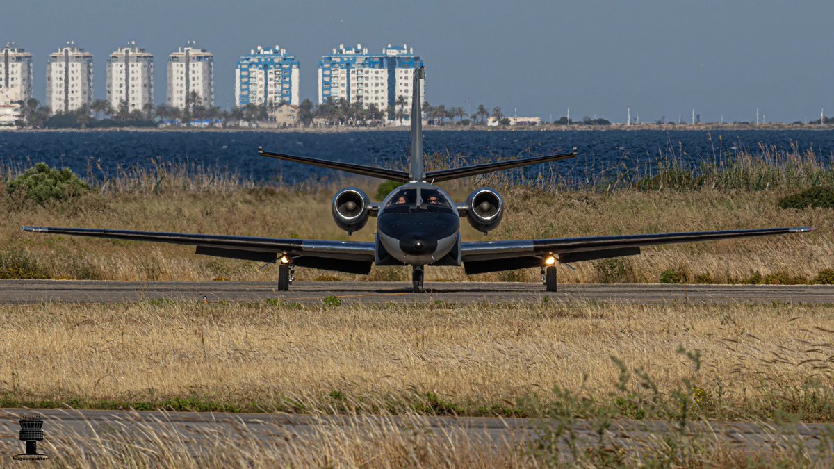 hugosspotter's tweet photo. El día 5 de este mes también visito la #BASanJavier esta Cessna Citation V “Cóndor 11” adscrita al 403 Sqn. del Centro Cartográfico y Fotográfico #CECAF del #EjercitodelAire.

#CessnaCitation https://t.co/MiVGFafylz
