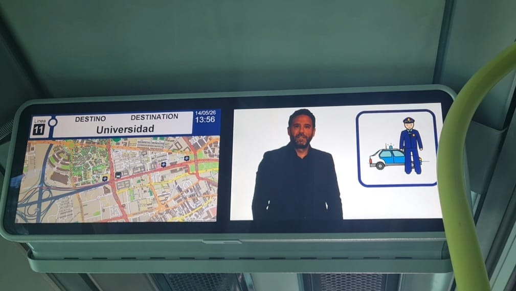 ServIlseMalaga's tweet photo. Diario de unos intèrpretes de LSE ✍️
14/5/26📆
Arrancamos la jornada viendo las medidas de Accesibilidad a la información en LSE de @EMT_Malaga y nos desplazarnos donde las personas sordas nos necesiten https://t.co/y2H7fRAJDF