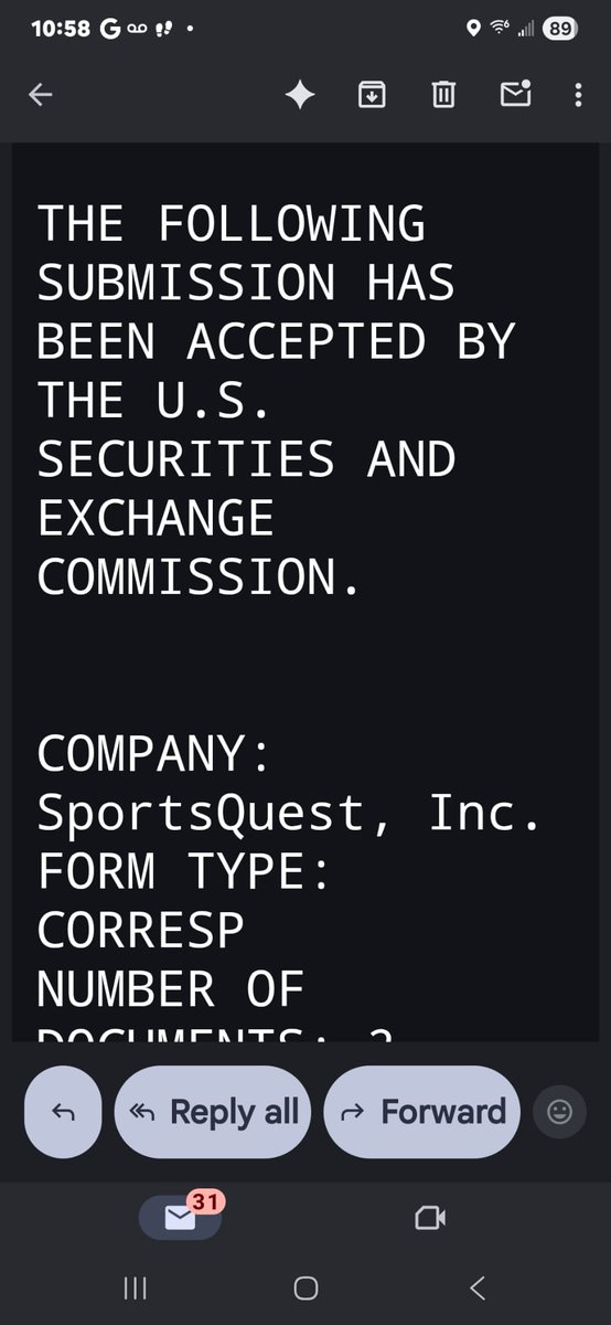 SpqsOtc's tweet photo. $SPQS amendment to Form 10 filed with SEC. The Q1 / 10Q  filing will follow shortly followed with the recession of the previously announced R/S. More to follow. https://t.co/DW9AgRNwGQ