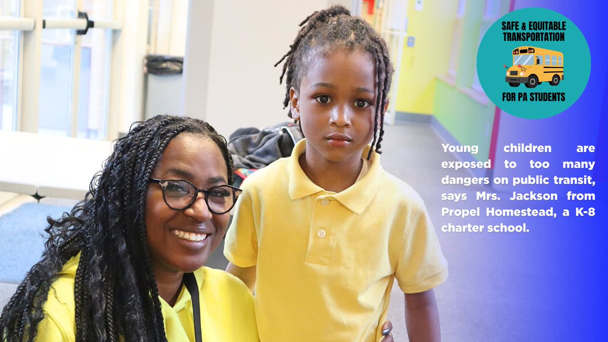 PropelSchools's tweet photo. PA charter schools are calling on the PA House & Senate to stop districts from giving children transit passes. It's simply not safe. Approve House Bill 2491 & Senate Bill 1325 #RightToRidePA #SafeRideToSchool ππ @RepSchweyer @RepBryanCutler @SenWilliamsPA @PASenateGOP https://t.co/A4BjT4BNSN