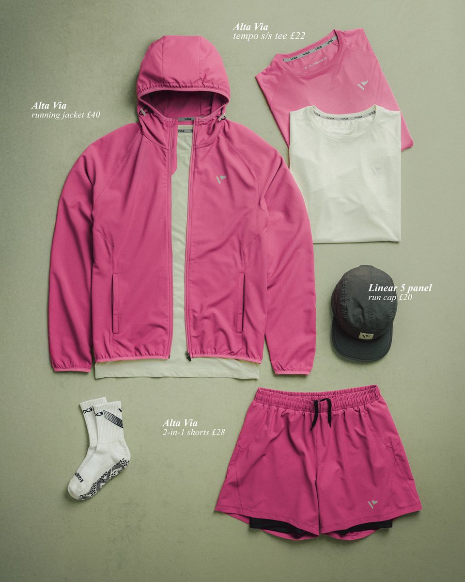 VX3apparel's tweet photo. Raspberry fit.
Alta Via is the ultimate training collection optimised for year-round activity.
- - -
Shop now: https://t.co/R19migkPs6
- - -
#VX3 | #EquippedToConquer | #AltaVia https://t.co/73ciu1QeEp