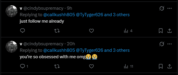 LewisFairfield's tweet photo. @cindybsupremacy @calikushh805 @TyTyger626 @TromXarh39715 @DeadbyDaylight Can't tell who is obsessed here, me or you. I left this conversation hours ago!🤔 https://t.co/Rl8QFMDuEO