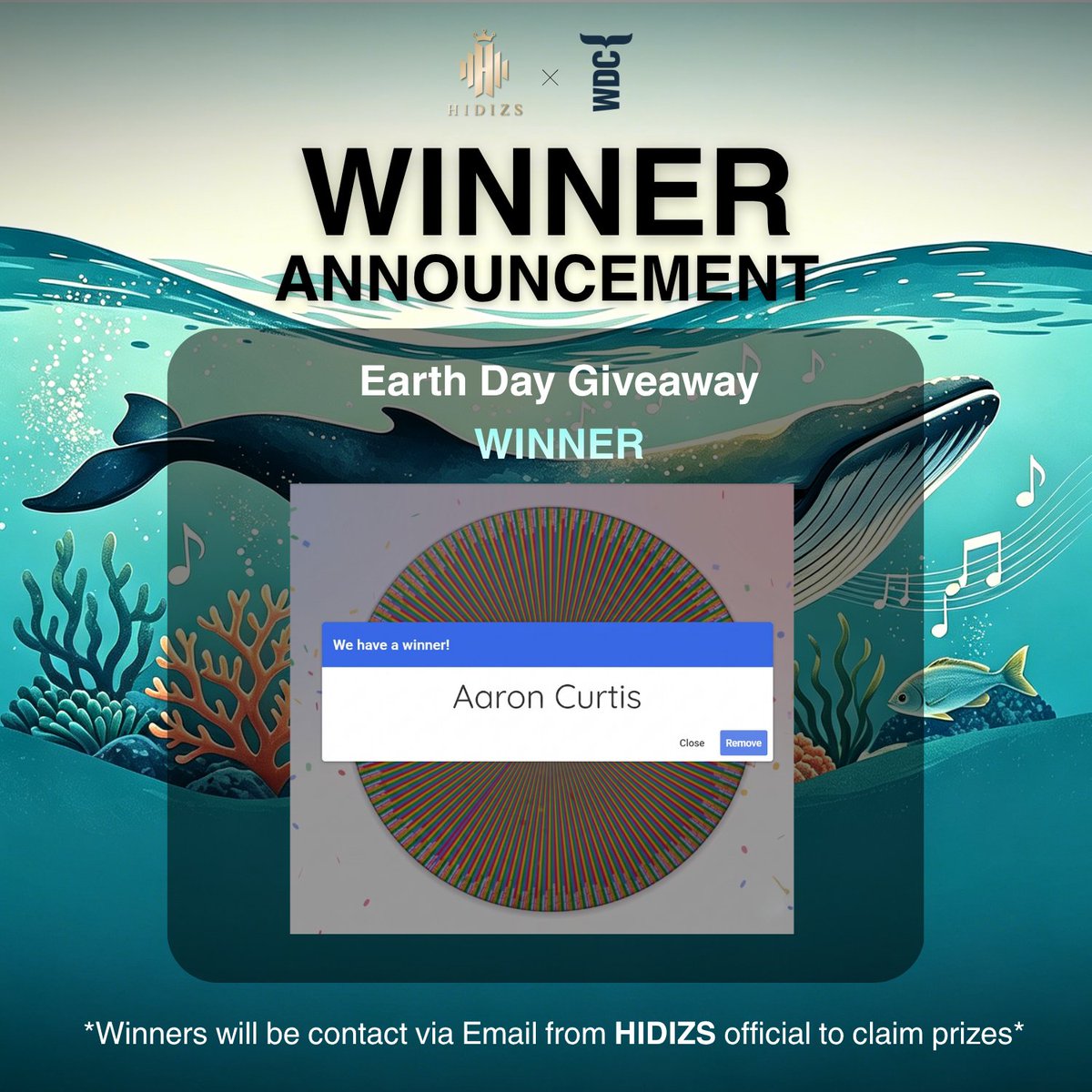 Hidizs's tweet photo. 🌍HIDIZS Earth Day Giveaway — Winner Announcement 🎧
A huge thank you to everyone who joined our Earth Day Giveaway💙
🏆Winner: Aaron Curtis
The giveaway has now ended, and the prize is on its way!
More events coming soon — stay tuned👀
#HIDIZS #MP145PRO #EarthDay #Giveaway #IEM https://t.co/SDDnbjLv76