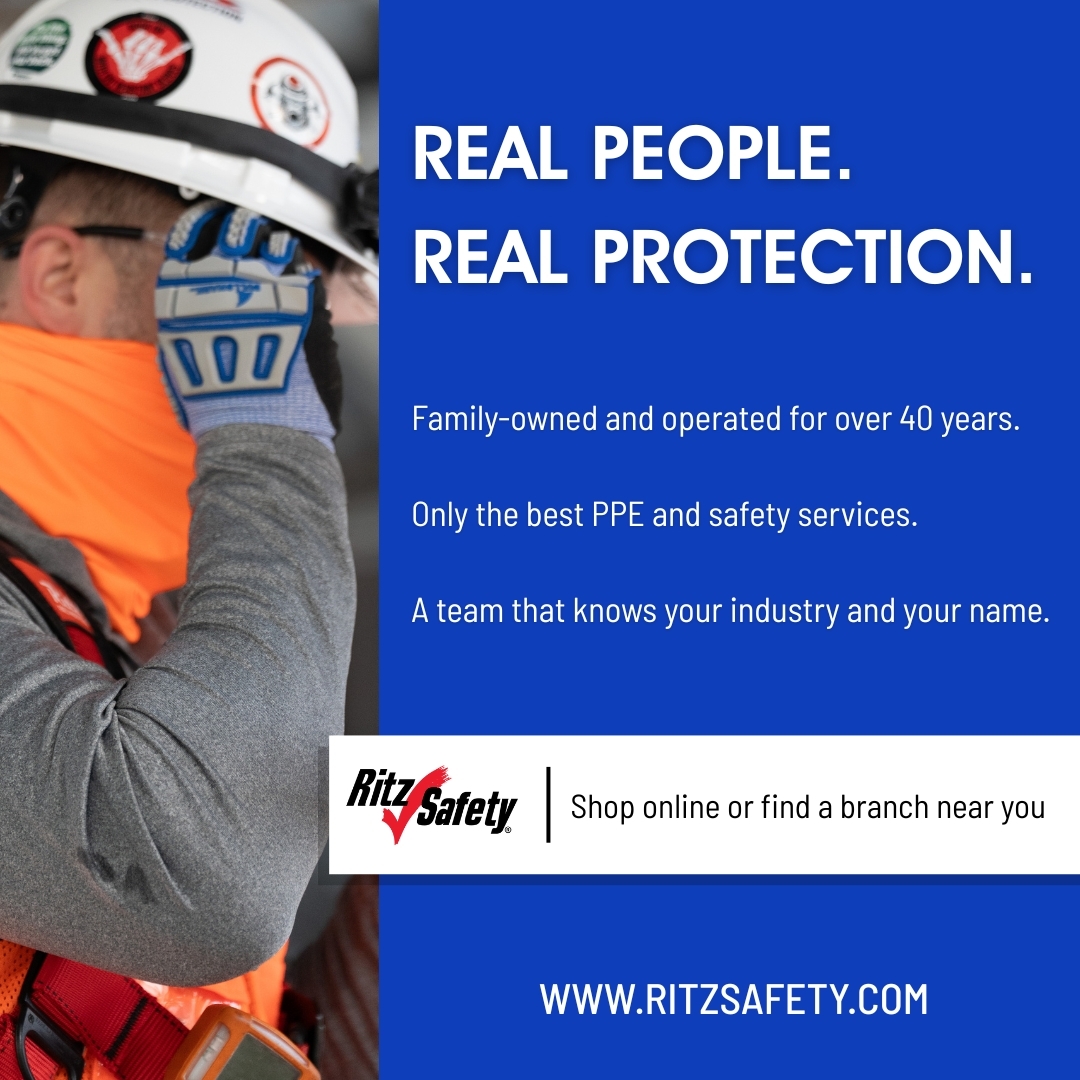 RitzSafety's tweet photo. When you call Ritz Safety, you talk to a real person. Our team understands the products because they understand the job. We provide solutions that actually work in the field. 

Real people. Real solutions. Real protection. https://t.co/kcwVRrN3sk
