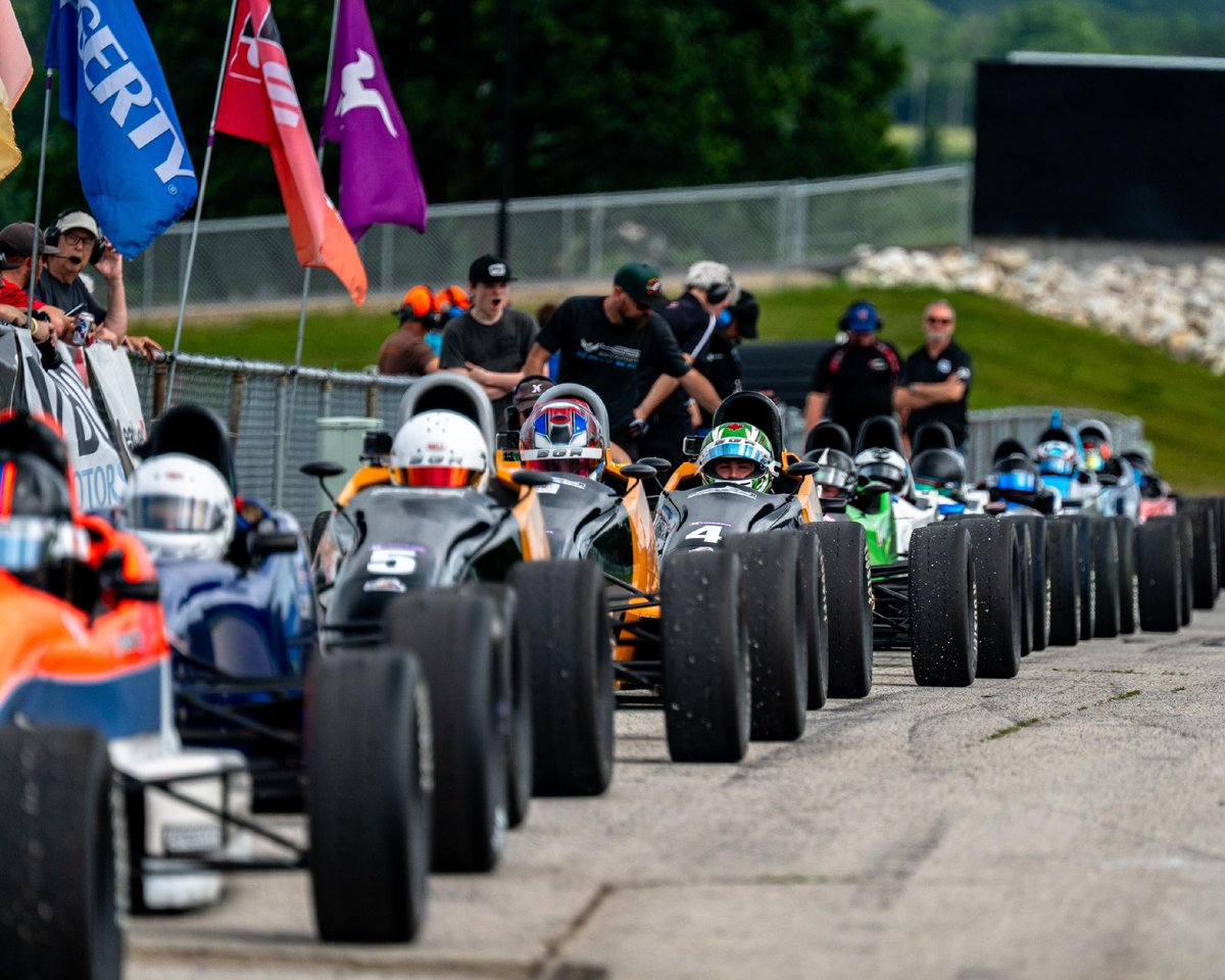 FormulaRaceProm's tweet photo. Throwback to Road America 2025 as we prepare to make our return in 2026 👊

#RaceFRP / #FRP / #FormulaRacePromotions https://t.co/KVxgfcPPZB