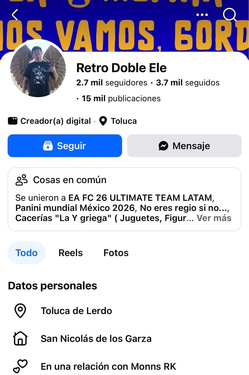 El Tio Nelson. tweet media