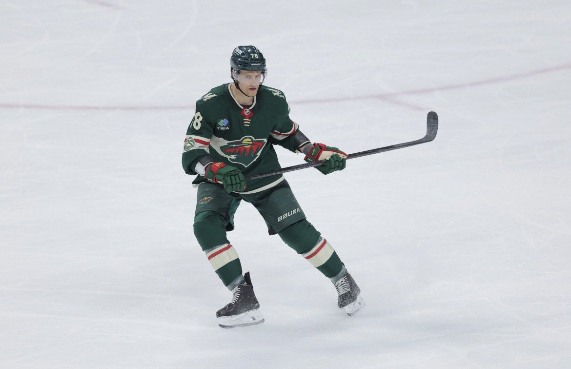 ClarksonBlog's tweet photo. Overnight, former Golden Knight Nico Sturms season came to a end but he fought till the end where he put up 2 primary assists in the first period vs Colarado last night. With his 2 assists last night he recorded his first career multi point playoff game. Let’s go Tech https://t.co/iYtMY6MJm0