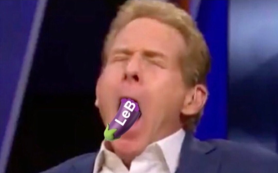 TheRealMrsTO's tweet photo. @RealSkipBayless LeBron is NOT playing anymore. Discuss the players who are in the PLAYOFFS. https://t.co/v0tN3FljgO
