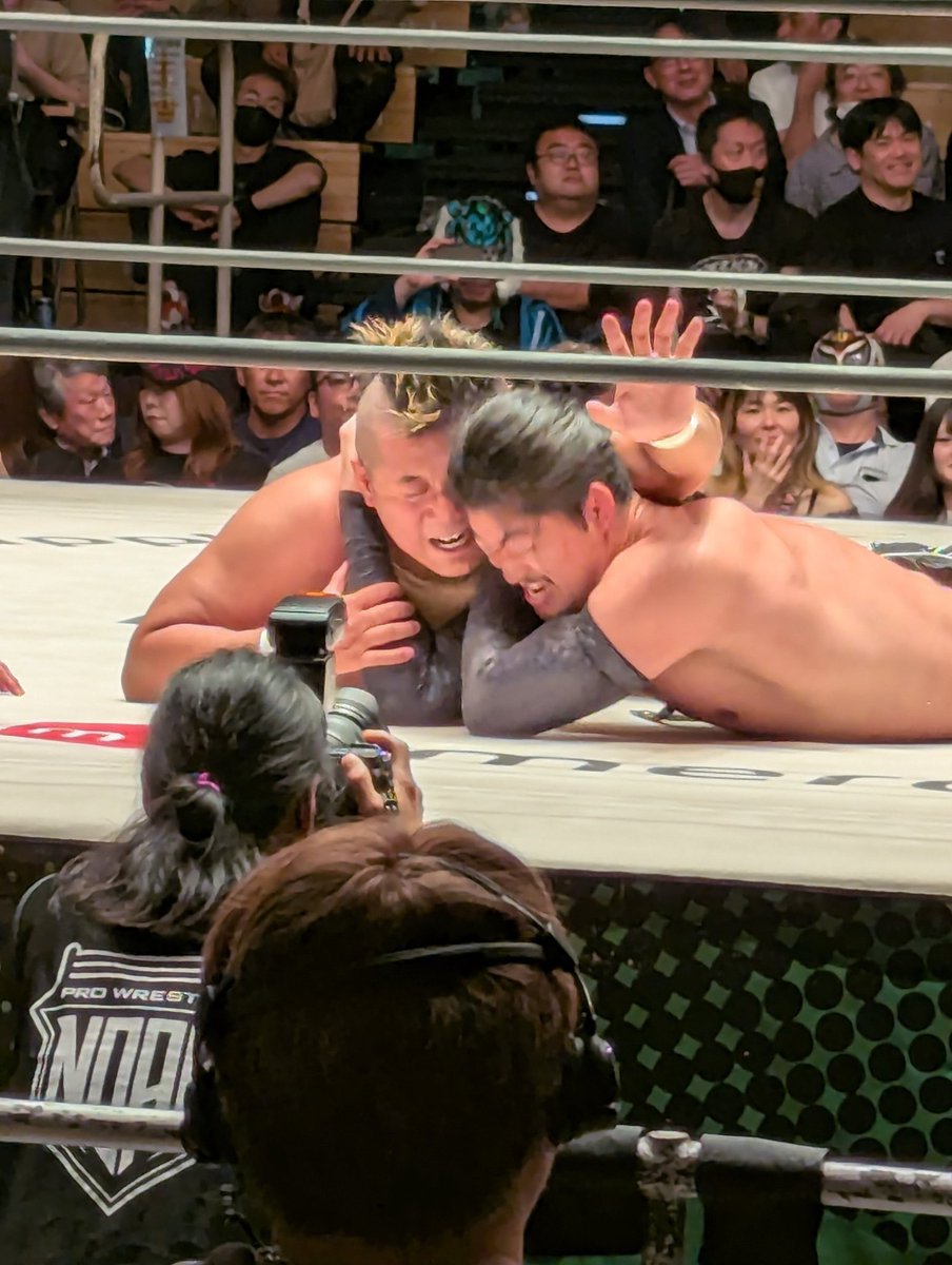 mac_65kg's tweet photo. NOAH5月13日後楽園ホール大会観戦後、自分も筋トレ始める決意を固める😤
#noah_ghc https://t.co/P6lJunwsvI