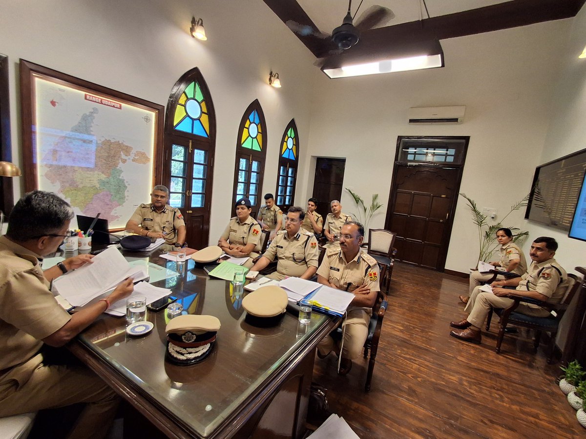 Udaipur Range Police tweet media