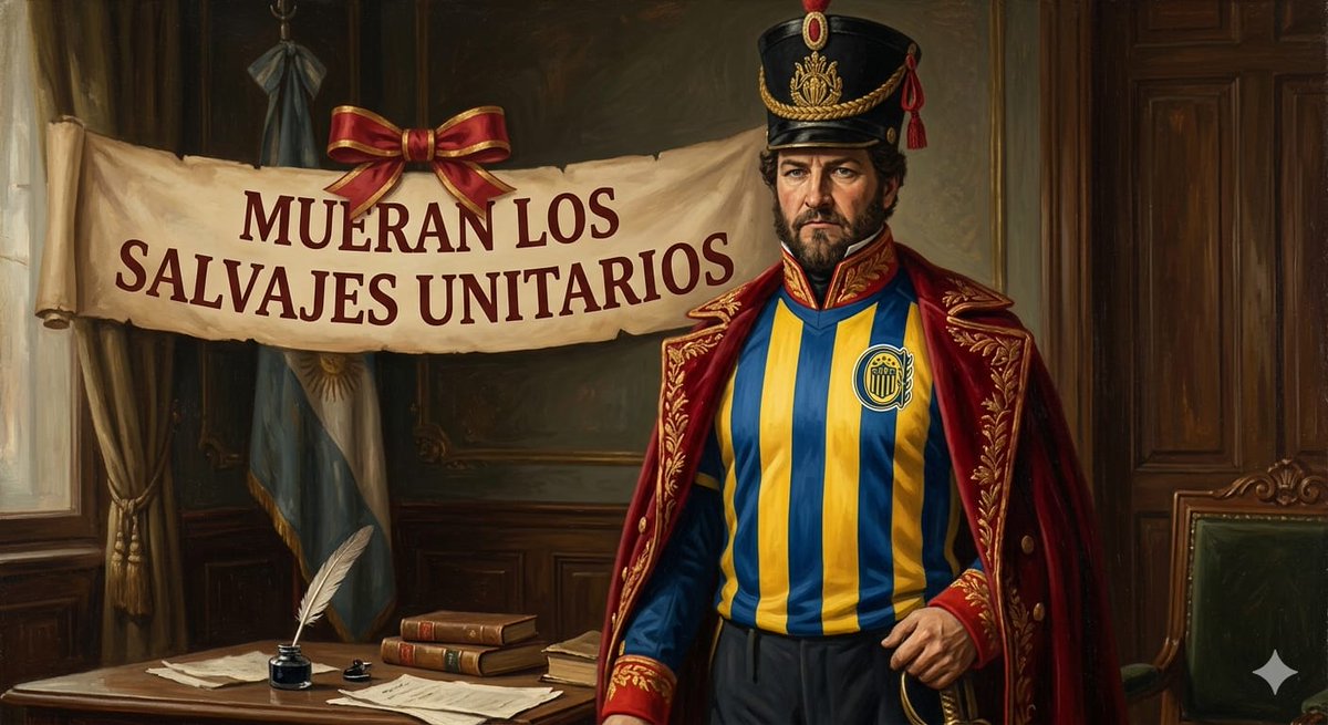 profebustos's tweet photo. El sábado vengaremos a Juan Manuel de Rosas q era de Central...
Unitarios vs federales 
Porteños vs Interior https://t.co/vTDh1TIK6n