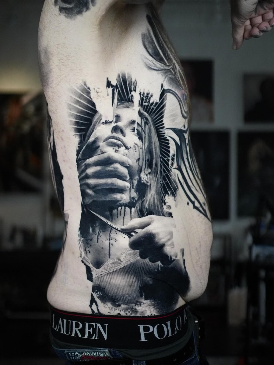 dermalizepro's tweet photo. Stunning piece done by Dermalize Pro Team Artist @neonjudas What do you think about it? Comments below β¬οΈ Protect Your Art! π #dermalizepro https://t.co/AqVghip5Mj