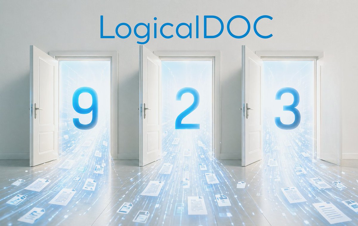 logicaldoc's tweet photo. 🔓Open the door to smarter document management with LogicalDOC 9.2.3.
Our new release introduces powerful AI-driven features designed to simplify document organization, improve efficiency, and strengthen security.
✨ Highlights include:
• Automatic language detection
• Smart metadata filling
• Intelligent document processing
• Enhanced security and performance
Read more 👉 https://t.co/lDv7EOBFb8
#LogicalDOC #DocumentManagementSystem #AIpowered #BusinessEfficiency #Automation #DigitalWorkplace #SmartDocuments #TechInnovation #EnterpriseContentManagement #Productivity
