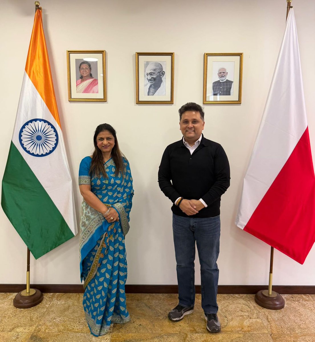 India in Poland tweet media