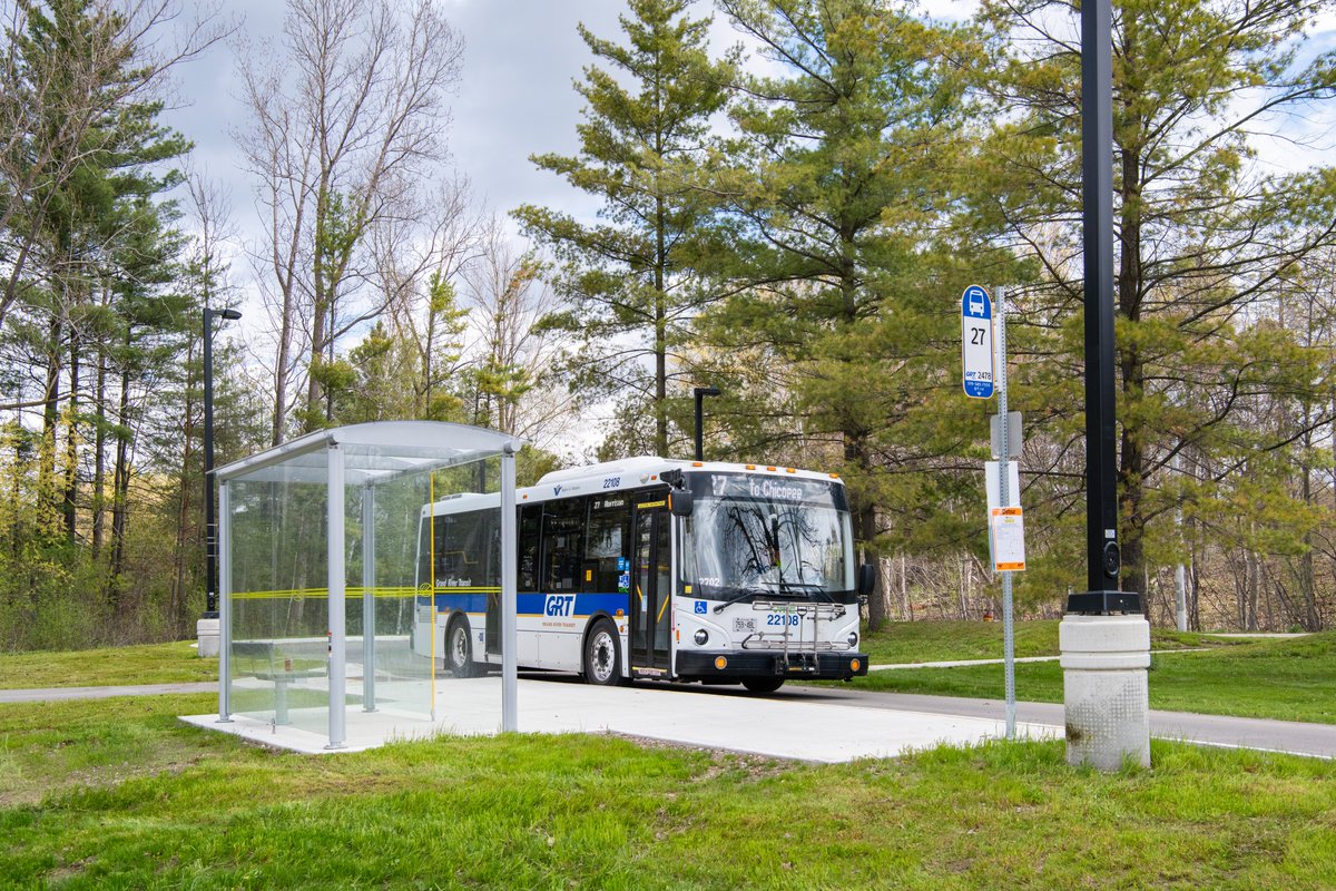 GRT_ROW's tweet photo. Monday, May 18 is the Victoria Day holiday! We’ll be operating on a holiday service schedule. We've added new stat holiday service on Route 27, with buses every 30 minutes. Customer service locations will be closed. Visit https://t.co/W5KWj8JGSd for more information. https://t.co/qtt3g6VGoK