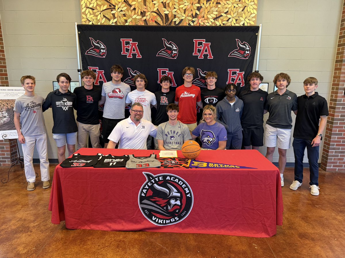 FAVikingsMBB's tweet photo. Tate Scoggins has signed to play basketball at Bethel University!

#REFN https://t.co/EuqD8knuaZ