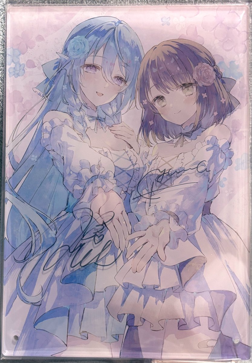 【直筆メッセージイラスト入り・自主制作・レア盤】shioli【君の涙さえ美しい】 パネルだ！！ 直筆サイン最初保護フィルムの上に書いちゃって、残り