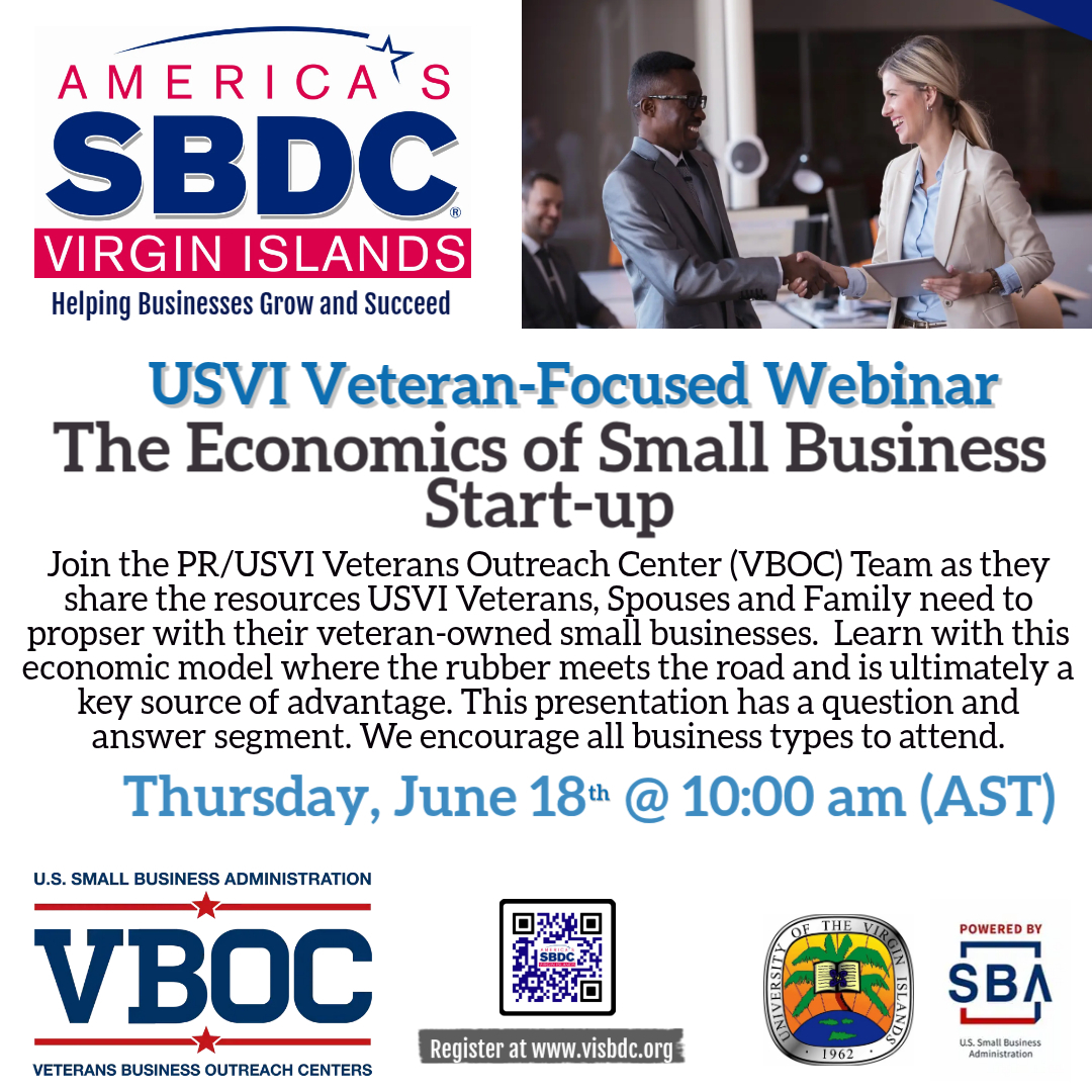 visbdc's tweet photo. Access to capital is still a major challenge for many USVI Small Businesses. Attend this webinar for resources to fund your business venture. https://t.co/w24Ggc9RVr

@SBA_PuertoRico @UVI_edu @UVICELL @AARPVI 

#smallbusinesses https://t.co/RMFfPQdJVF