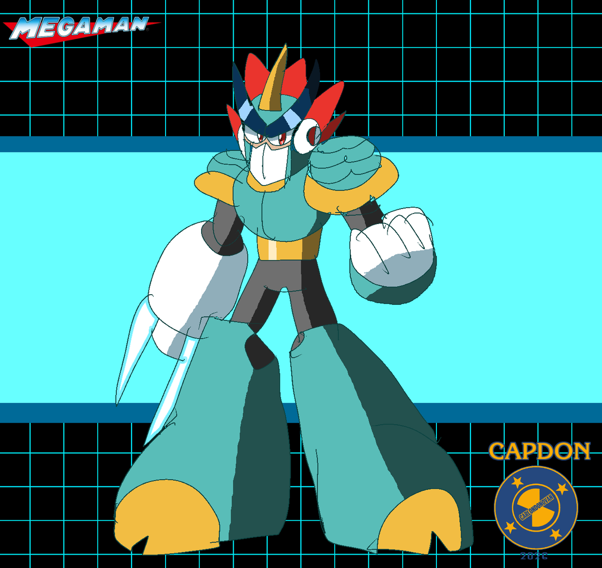 Mega Man OC Number 159) CDN-159: Kirin Man Cultural Guide Robot