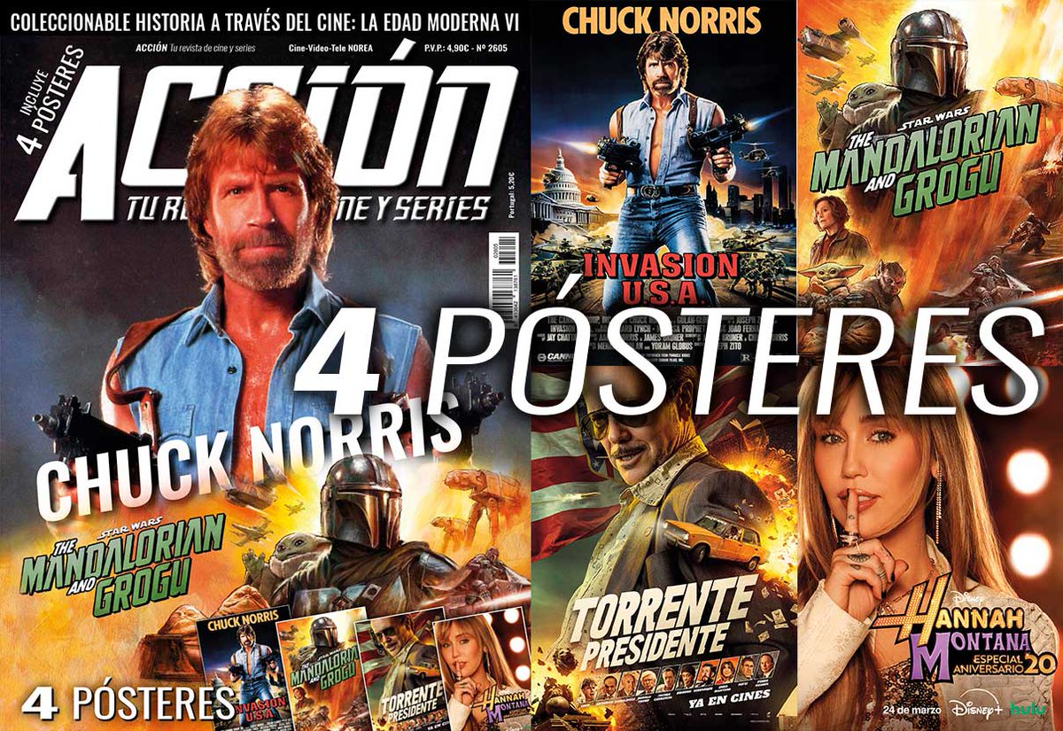 Revista ACCIÓN Cine-Series tweet media