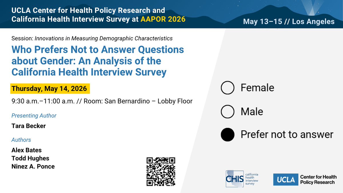 UCLA Center for Health Policy Research tweet media