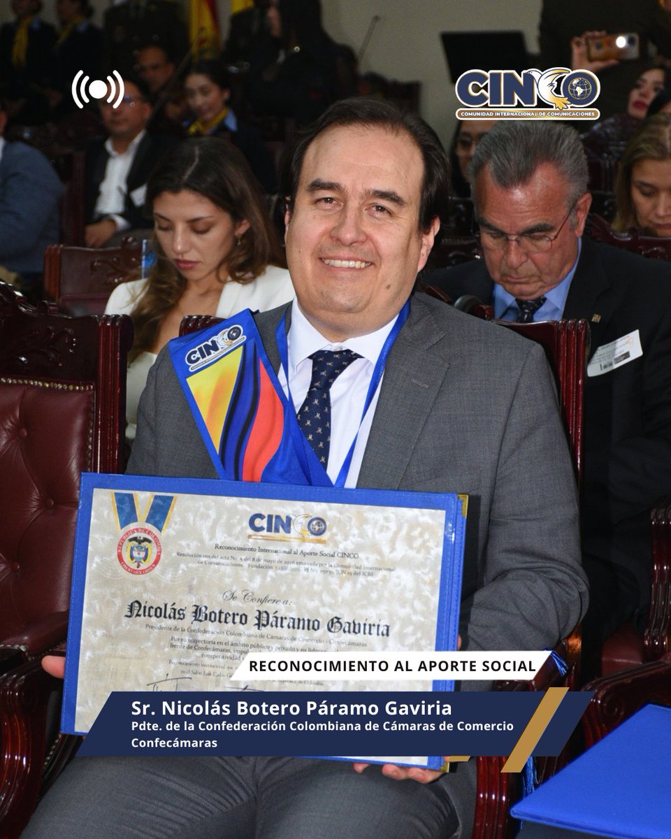 Comunidad Internacional de Comunicaciones tweet media