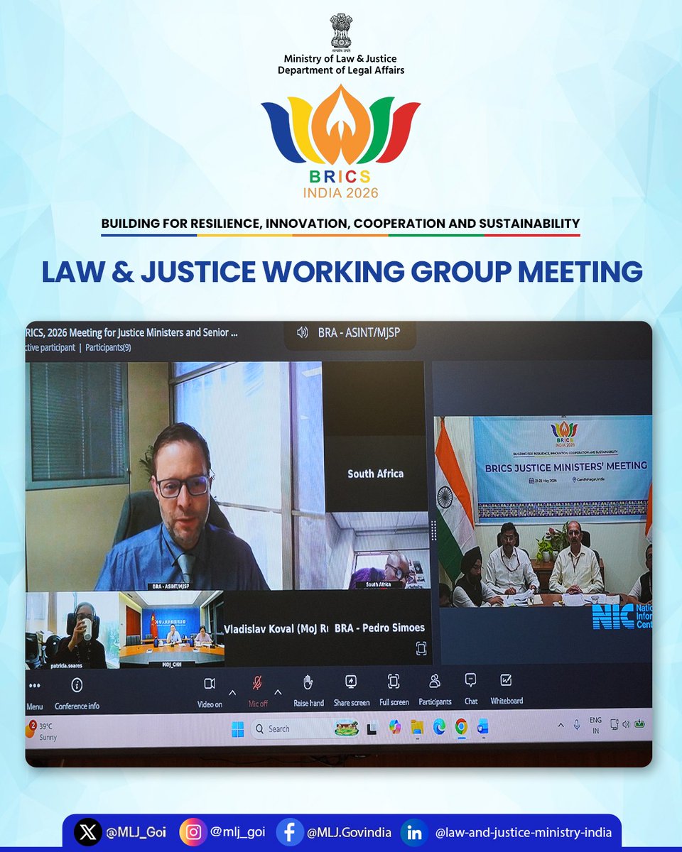 Ministry of Law and Justice tweet media