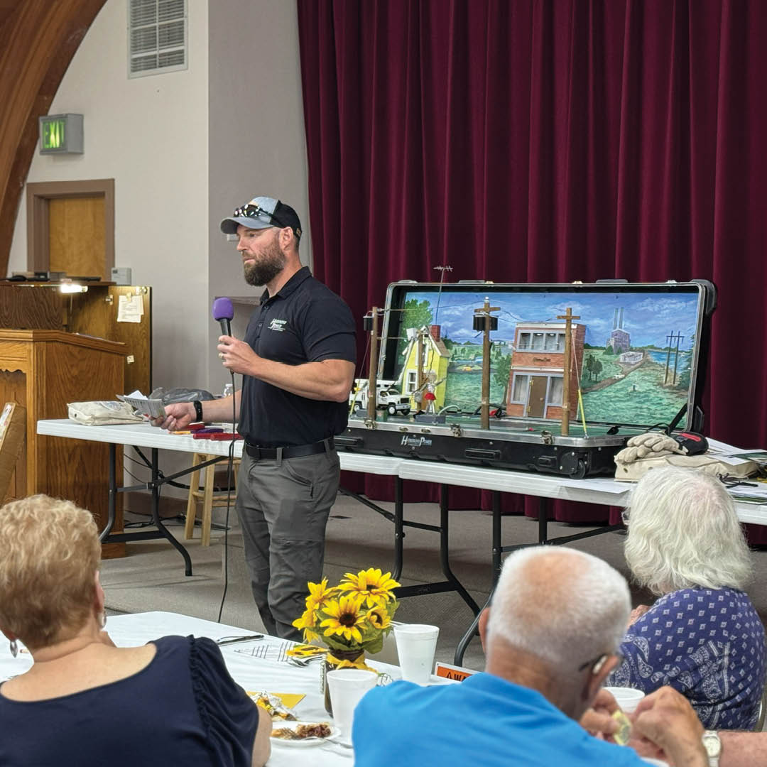 Hendricks_Power's tweet photo. Did you know our Energy Advisors will come to your school, daycare, troop, or church meeting to teach about the importance of electrical safety? It's one of the benefits of being a cooperative member!

Interested in learning about this service?https://t.co/6LoWkbyMMf https://t.co/EDYWCg5ltM